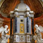 Natural Marble Religious Holy House Sculptures Tabernacle Church Hand Carved
