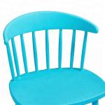 Hot selling stackable leisure back wicker plastic chair