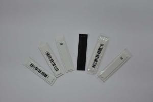 Quality Black AM Anti Shoplifting Label , Anti Theft Custom Barcode Labels 58kHz wholesale