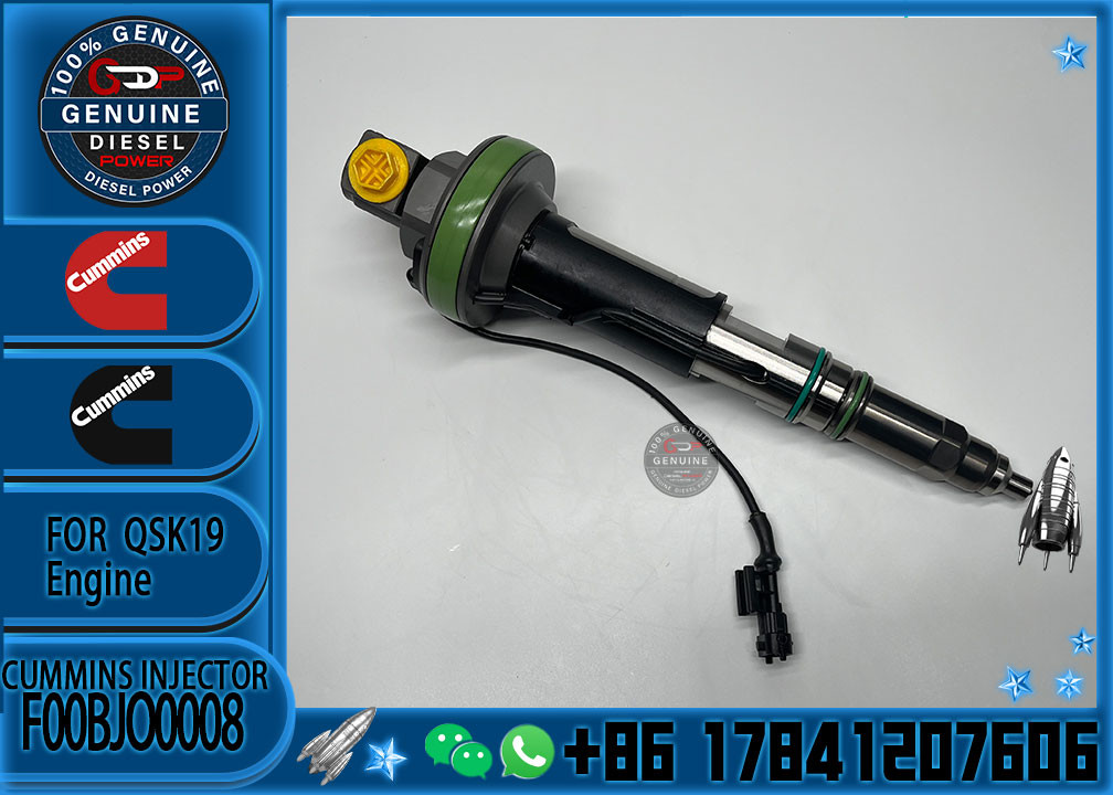 Quality goods Common Rail Diesel Fuel Injector F00BJO0008 0986435901 F00BJ00006 For Cummins QSK19 QSK38 QSK60