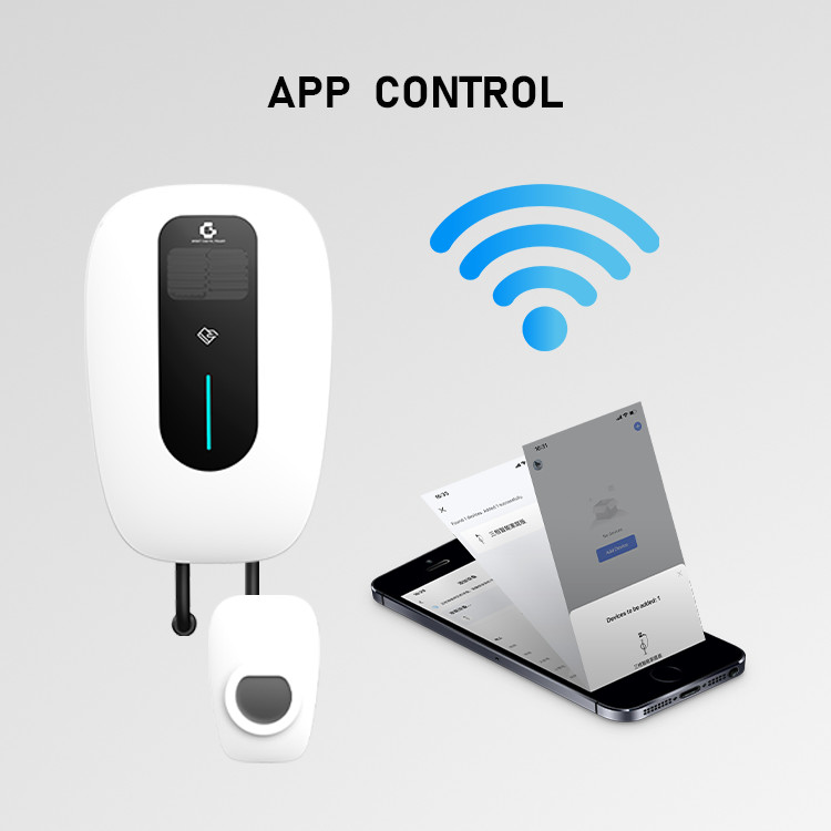 Ac Ev Car Charger 32A Type2 Ethernet Ocpp 1.6 Car Charging Station
