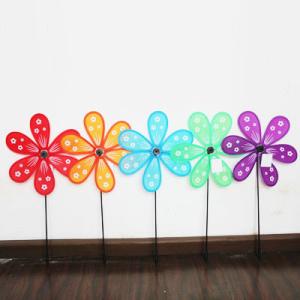 Quality Spring seasonal windmill yard stake flowers wholesale