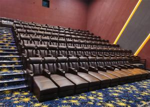 Quality Fabric Upholstery Commercial Theater Seating VIP Cinema Recliner Chair Furniture wholesale