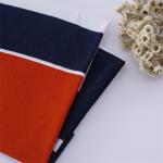 Skin-Friendly Natural Sweat-Absorbent Striped Knit Fabric For Casual Wear
