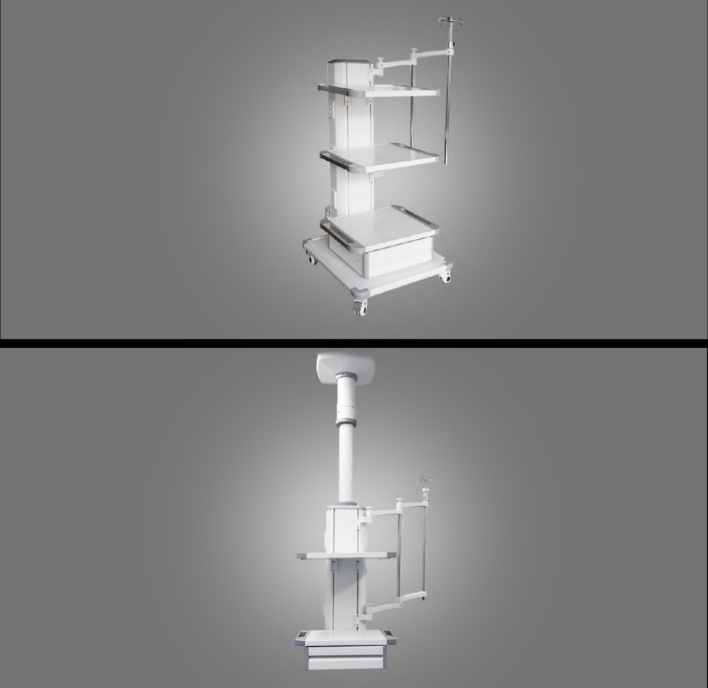 Gynecology And Obstetrics Medical Surgical Equipments 340 Degrees Movable Surgical Pendant