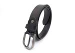 Personalized 2.8cm Womens Genuine Leather Belt Alloy Buckle