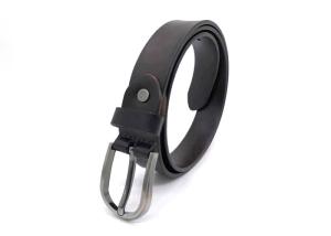 Quality Personalized 2.8cm Womens Genuine Leather Belt Alloy Buckle wholesale