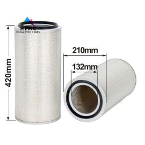 Quality Construction Machinery Parts Air Filter Media Cleaner Sany Heavy Industry wholesale