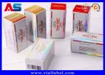 10ml Vial Box Test 500 Laser Holographic Logo Waterproof Glossy Varnishing