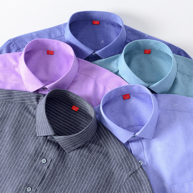 Men's Short Sleeve Shirts with Grand Floral Patterns Customizable Curved Hem Seasonal