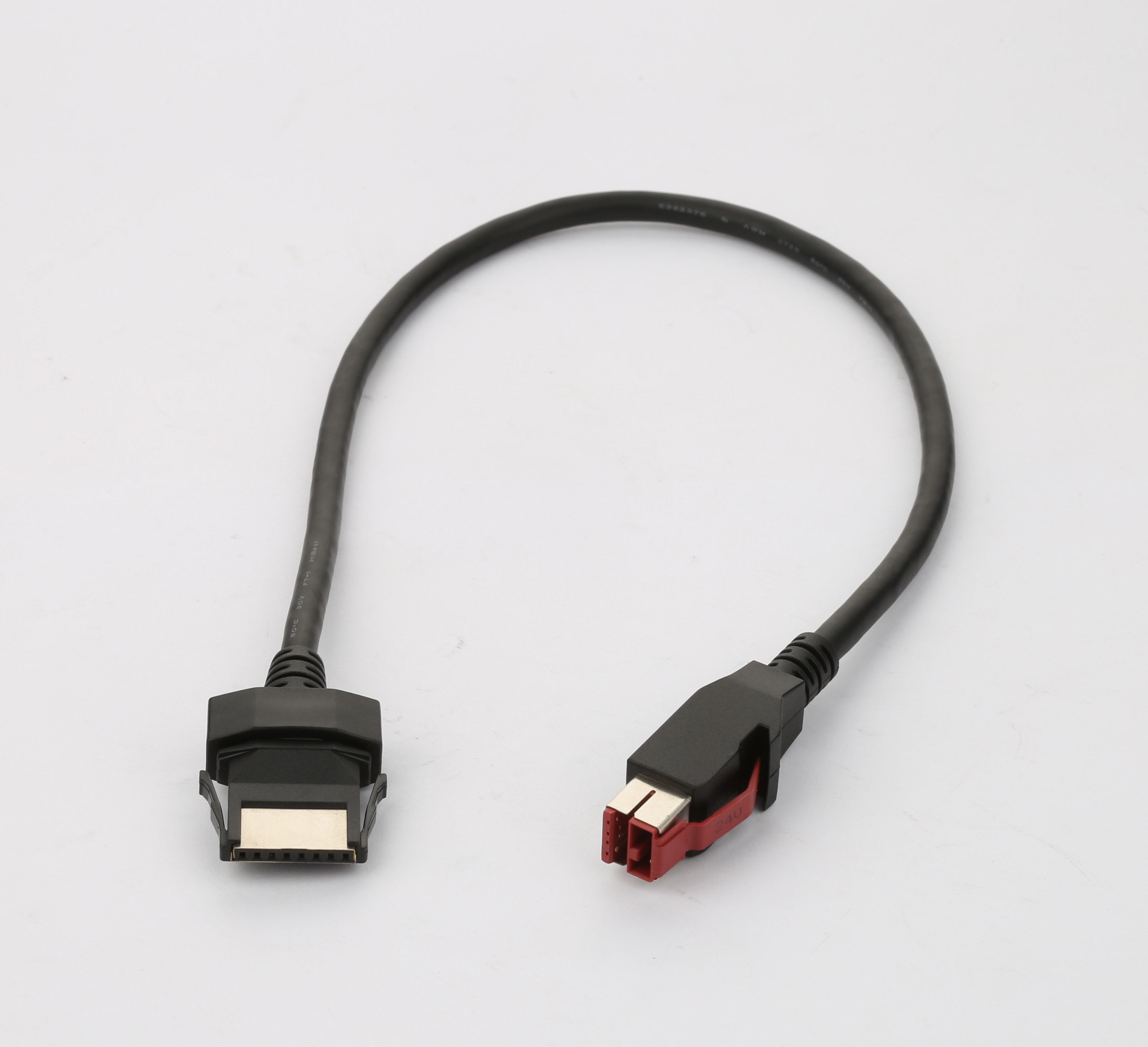 24V To 1X8P Printer Cable 12V 24V PoweredUSB Cable