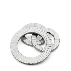 Quality Connections Din25201 Stainless Steel 304 Double Sided Tooth Dual Stacked Self-Locking Washer wholesale
