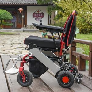 Quality Brushless Motor Lithium Battery Powered Wheelchair 100KG Load wholesale