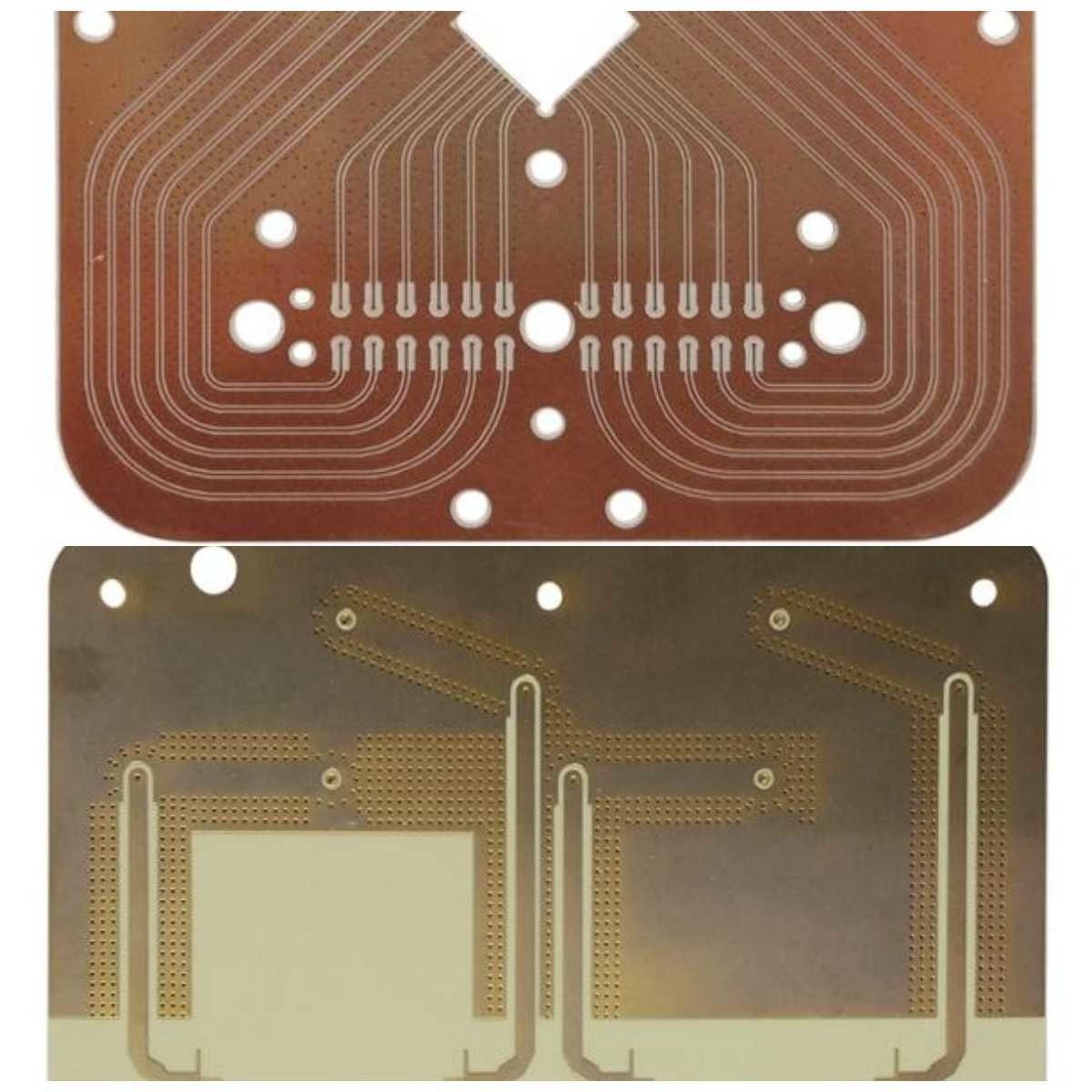 Double Sided High Frequency PCB Design 2 Layer 1.6mm 35um Taconic FR4