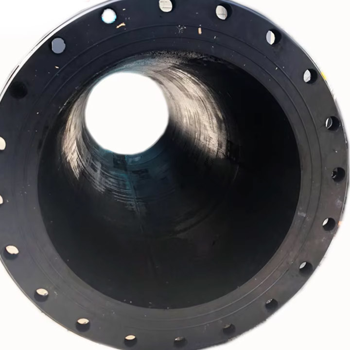 Coal Mines Slurry Suction Hose 8 Inch 10 Inch Flange Spiral Steel Wire Skeleton