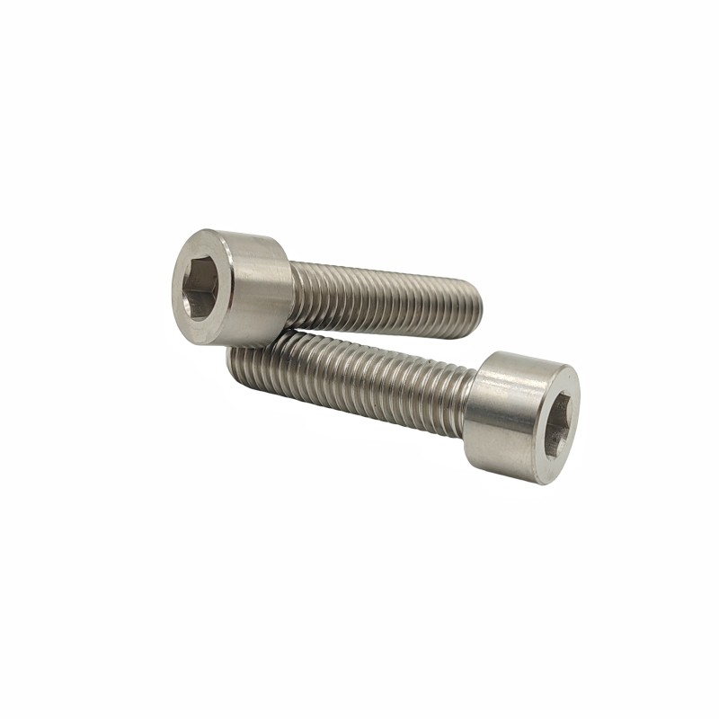Crown Mark Processing Custom-Made Pure Titanium Cup Head Hexagon Screw Titanium Alloy Hexagon Screw