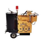 Battery Pushing Thermoplastic Road Marking Machine for convex line
