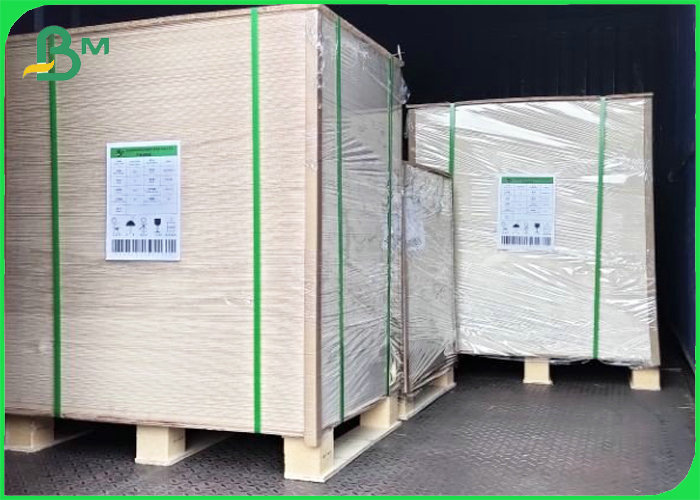780mm 350gsm Clay Coated White Kraft Back Board For Bread Packing Box 