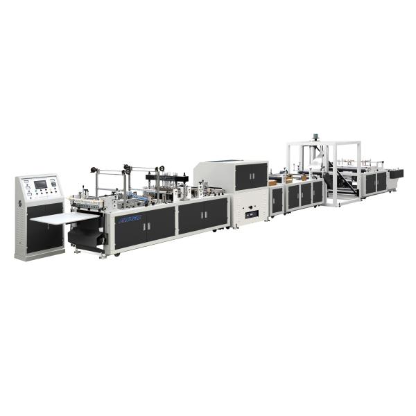 Auto Ultrasonic Non Woven Bag Machine , Recycled Non Woven Bag Making Machine