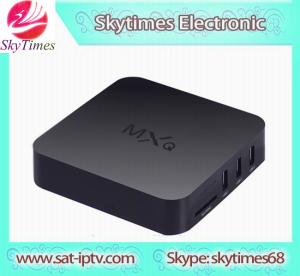 Quality smart tv box MXQ quad core iptv wholesale