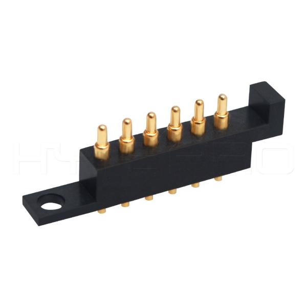 Low Profile Floating Pogo Pins , Smt Pogo Pins High Performance For Military