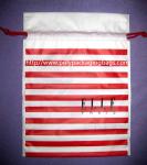 White Drawstring Plastic Bags