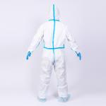 Antibacterial Anti Virus Full Body Disposable Coverall Suit