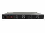 4 CH rack 1080P/60Hz VGA fiber Optic Converter /Uncompressed to Fiber Video