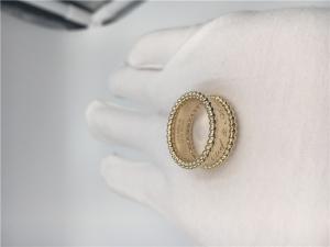 Quality Simple Men / Women 18K Gold Ring No Diamond / Gemstone For Wedding / Engagement wholesale
