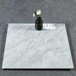 Glazed Polished Surface Porcelain Floor Tiles 9mm Thickness Glossy