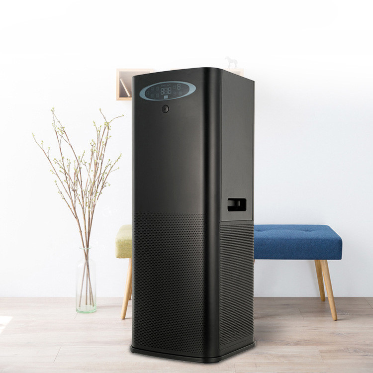 PM 2.5 Detection 89W Hepa Air Purifier Carbon Filter RoHS