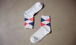 Custom combed cotton business socks