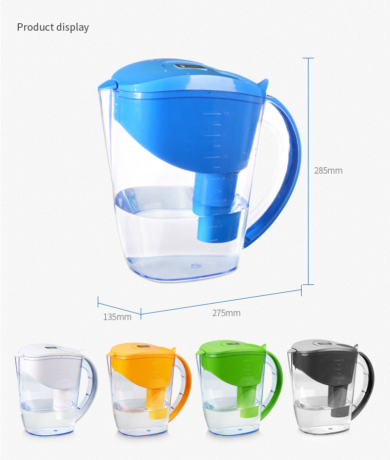 Fashion Britra Alkaline Classic Water Pitcher 3.5L for Family Healthy Life