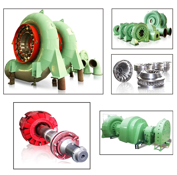 500KW Francis Turbine Generator Hydroelectric Water Turbine Long Using Life