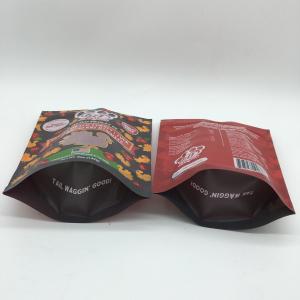 Quality stand up foil pet food pouch for wet cat food packaging , food bag printing wholesale
