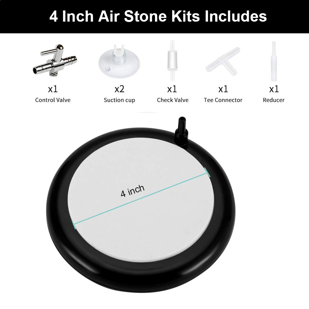 2 Inch Small Hygger Aquarium Air Stone