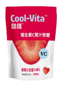 Quality Halal Vegetrian Heart Shaped Gummy Candy , Vitamin C Strawberry Jelly Candy wholesale