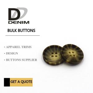 Quality Decorative Polyester Bulk Clothing Buttons Large Size buttons wholesale