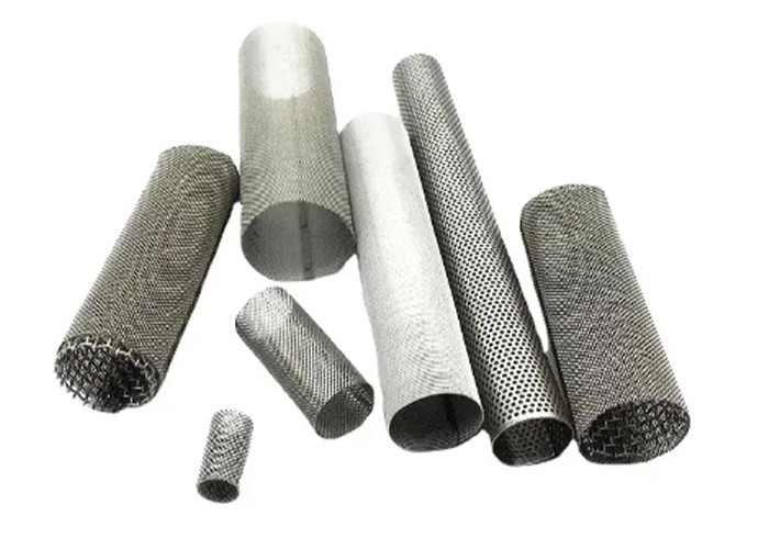 Netted Perforated Metal Mesh For Filtering / Industrial Applications