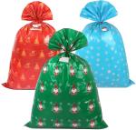 36X44" Plastic Christmas Gift Bags For Festival Packing