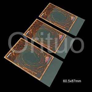 Quality Yugioh Vanguard Small Size Perfect Barrier Card Sleeves Top Loading 60x87mm wholesale