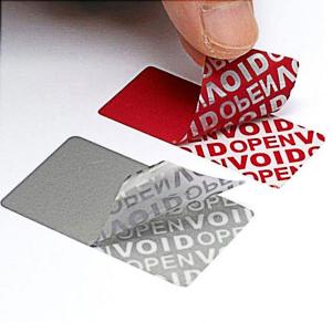 Quality ISO9001 Authenticity Tamper Evident Security Labels For Cosmetics wholesale