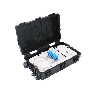 Quality ODF 12 Port Fiber Termination Box , PLC Splitter Box Wall Mout / Polt Mount wholesale