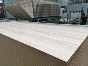 Quality Exterior Package Wood Fiber 1250mm×2500mm Melamine Faced MDF wholesale