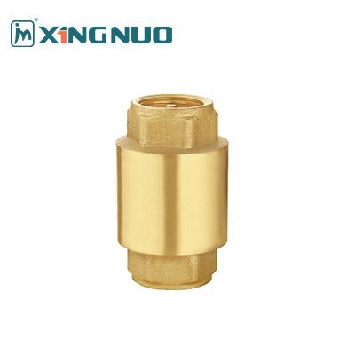 OEM Quality brass Vertical check valve for water and gas use Forged Brass Stop