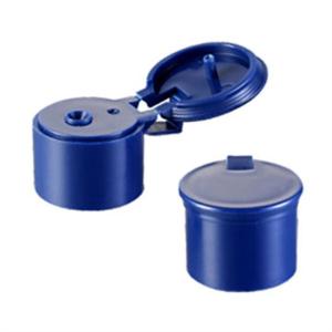 Quality Samples US 0.01/Piece 1 Piece Min.Order Plastic Flip Top Cap for Bottle Dark Blue Cap wholesale