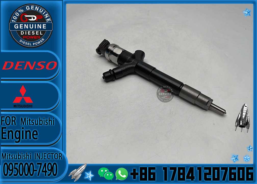 Common Rail Diesel Injector 1465A297 095000-7490 For Engine 4D56 Fuel Injector Assembly