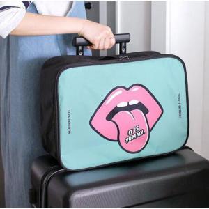 Quality Lip Print Transparent PVC Travelling Storage Bag Promotional Gift wholesale