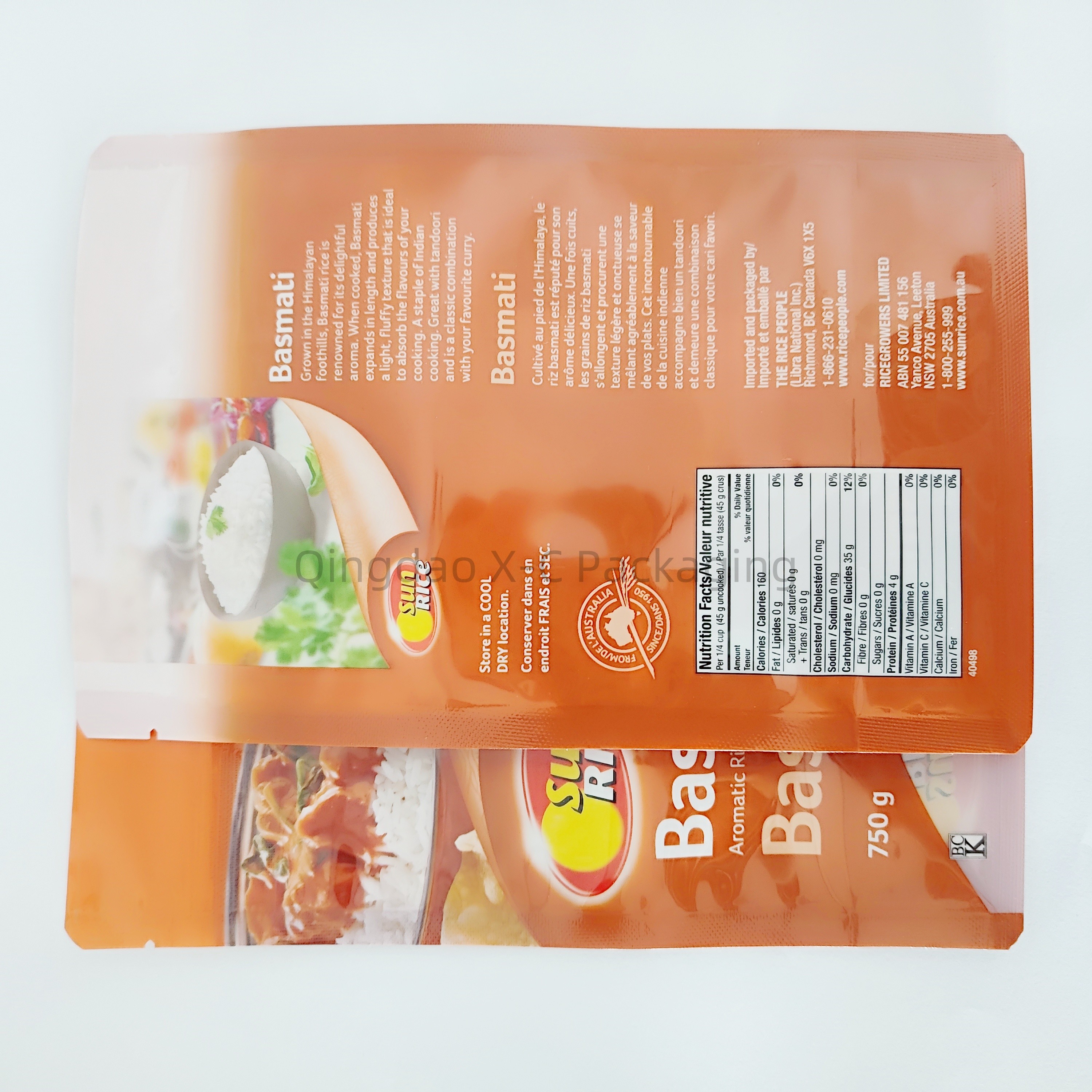 Biodegradable Food Stand Up Pouches Gravure Printing For Chewing Gum Packaging