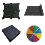 3mm/4mm/5mm/6mm/8mm/10mm/12mm/15mm Waterproof Interlocking Rubber Flooring for